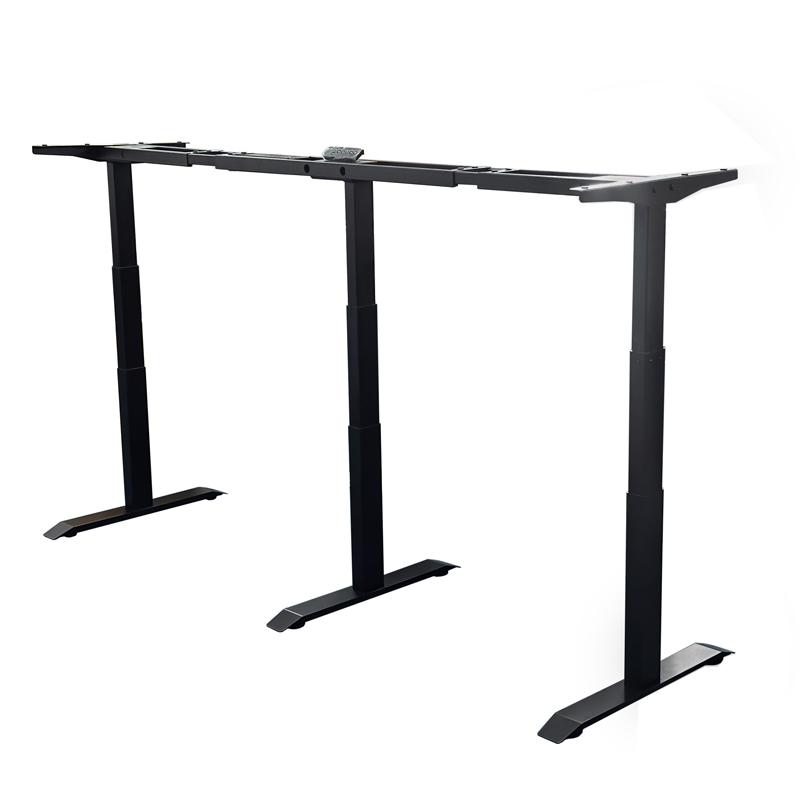 RXD3-2-3RR THREE MOTORS BOSS TABLE CONVERTIBLE STAND-SIT STANDING DESK